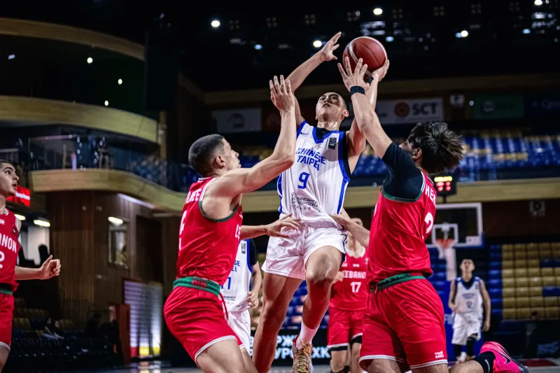 kaiyun sports-U16男篮亚洲杯淘汰赛：中国台北力克黎巴嫩，晋级八强
